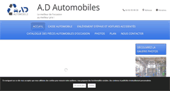 Desktop Screenshot of casse-automobile-antibes.fr